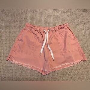 NO BOUNDARIES. SALMON PINK SHORTS Drawstring/Elastic waistband  Size XXL (19)